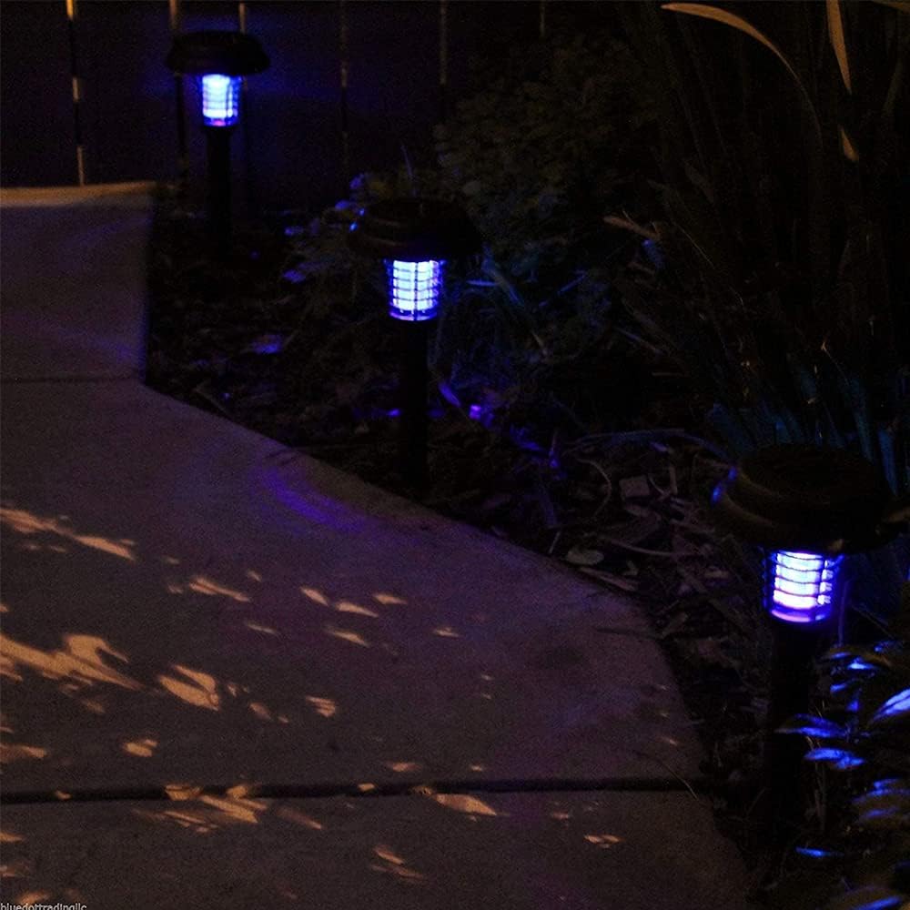 BowLift | Solar Insect Killer with LED Light – Waterproof Garden Light for Mosquito Repulsion