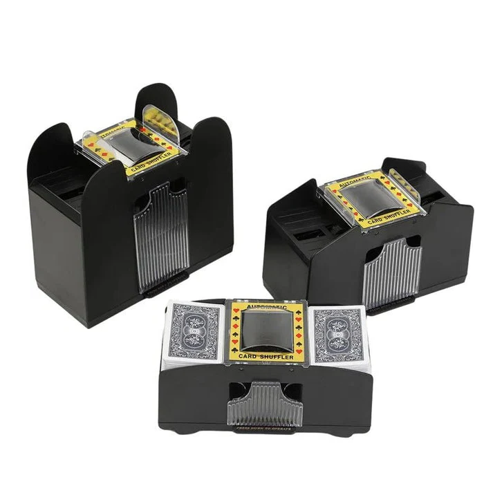 BowLift | Automatic Playing Card Shuffler – Perfect for 2/4/6 Deck, Playing Card Shuffler Electric for Poker