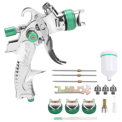 HVLP Spray Gun Spray Gun Set with Stainless Steel Nozzle | Bowlift