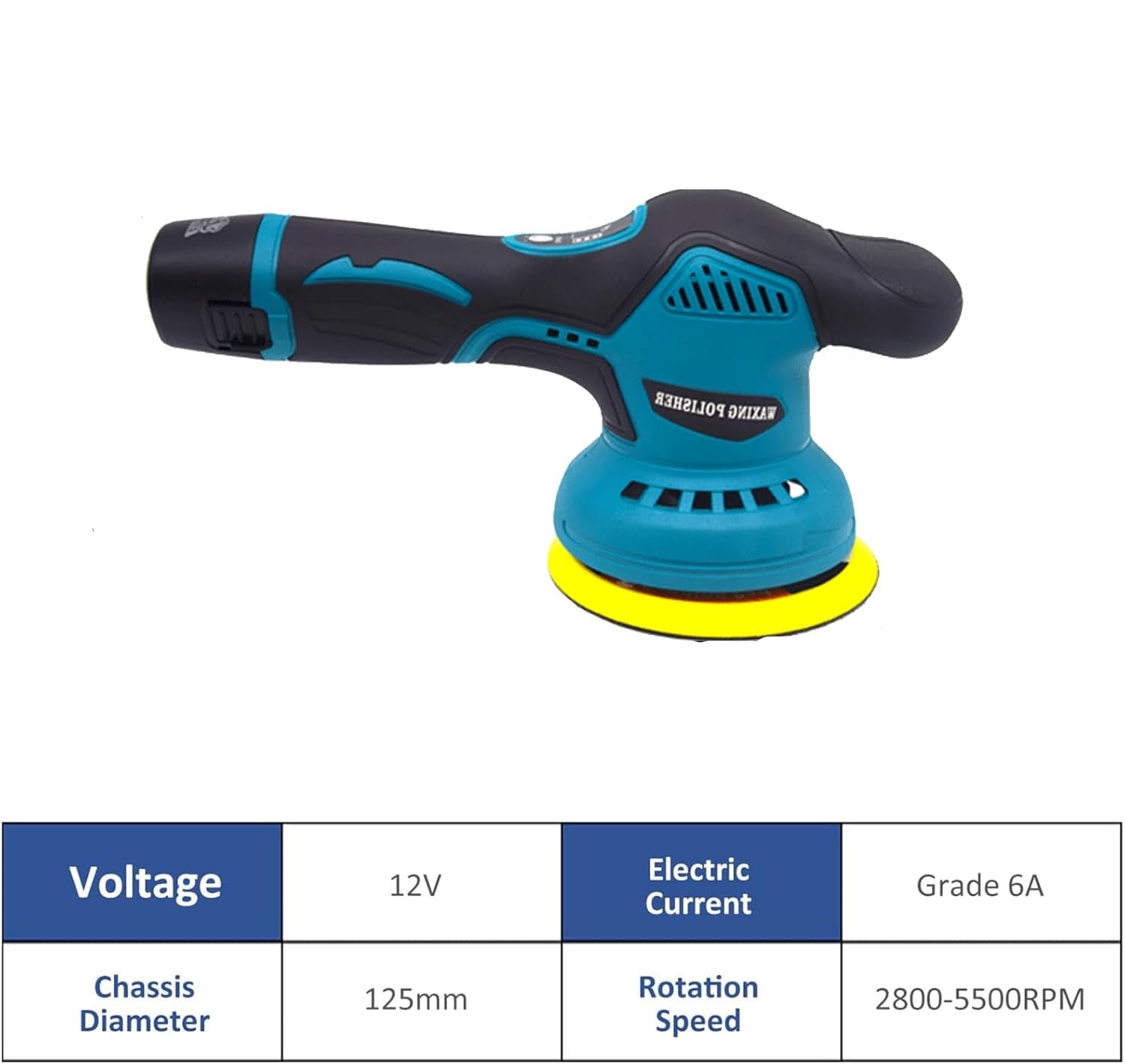 BowLift | Cordless Car Polisher with Dual Batteries and 8-Speed Control – Torvex