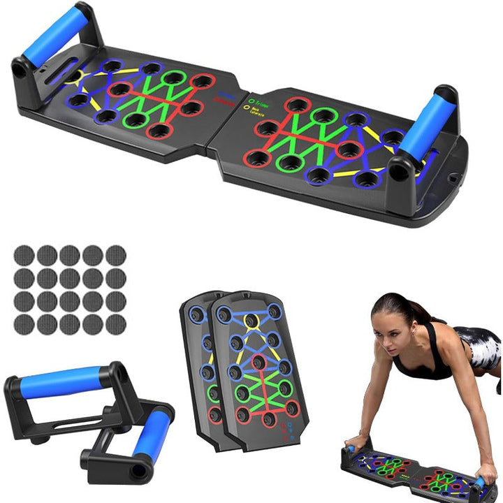 BowLift | Color-Coded Push-Up Board with Ergonomic Handles