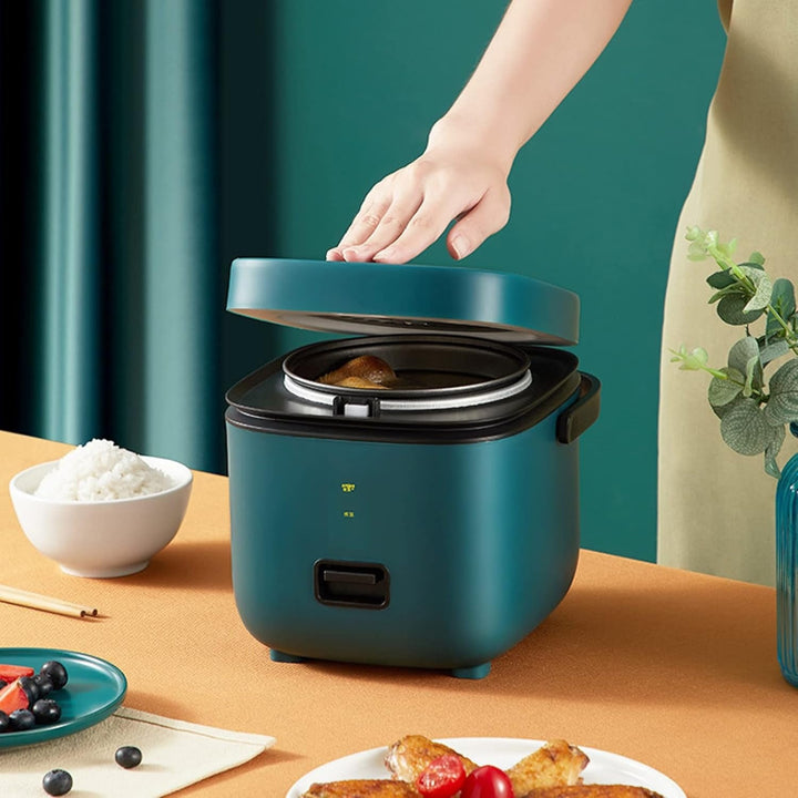 MiniChef 1.2L Rice Cooker – Compact Multicooker with Steaming Function and One-Button Control | Bowlift