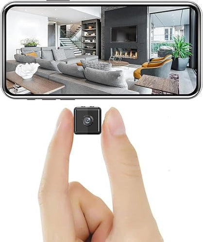 BowLift | WLAN Surveillance Camera SecureView Mini | 1080P Full HD | Weatherproof & Wireless | App Control & Night Vision