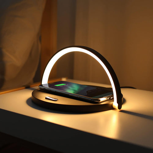 BowLift | ChargeGlow – Wireless Charge Lamp for Stylish Lighting and Charging in One