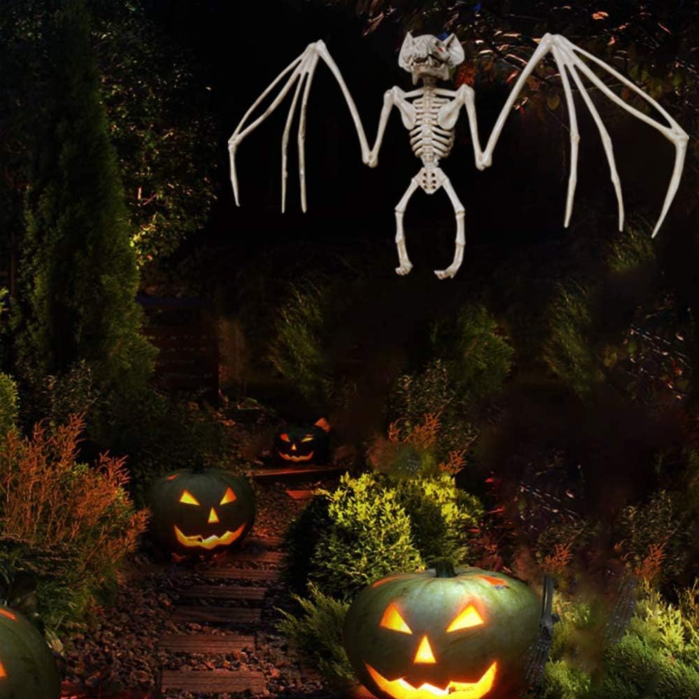 BowLift | Wall Art Hanging Skeleton Bat Ornament