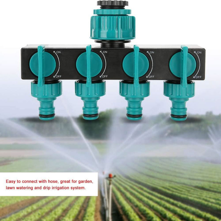 BowLift | way garden hose distributor - Adjustable tap adapter