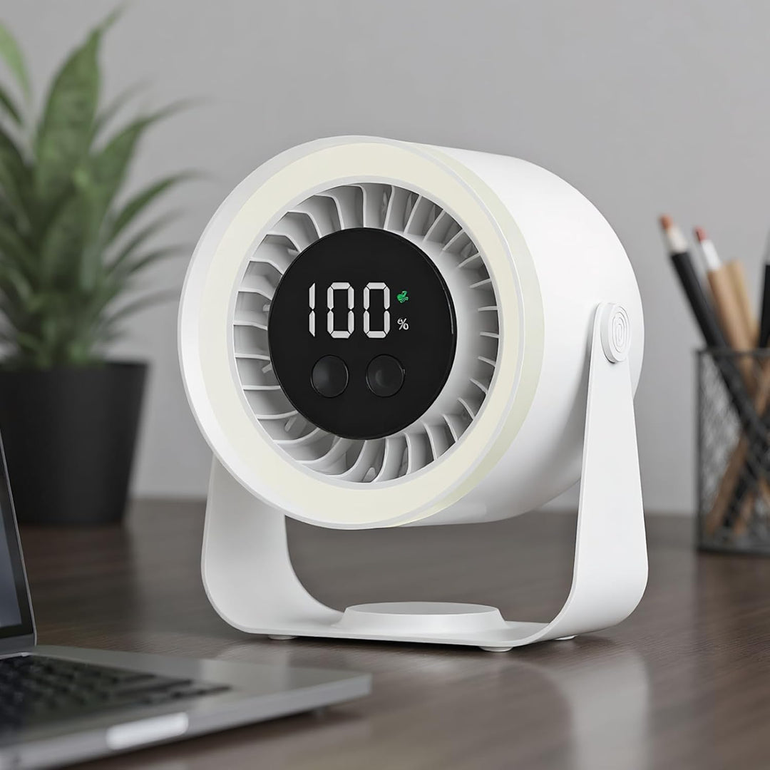 BowLift | Quiet Desk Fan – Auralis