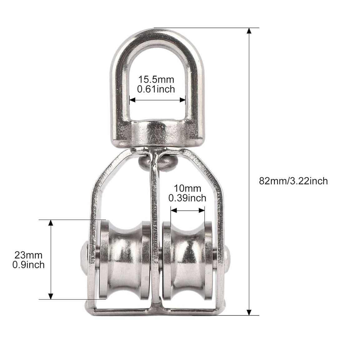 BowLift | Stainless Steel Swivel Pulley