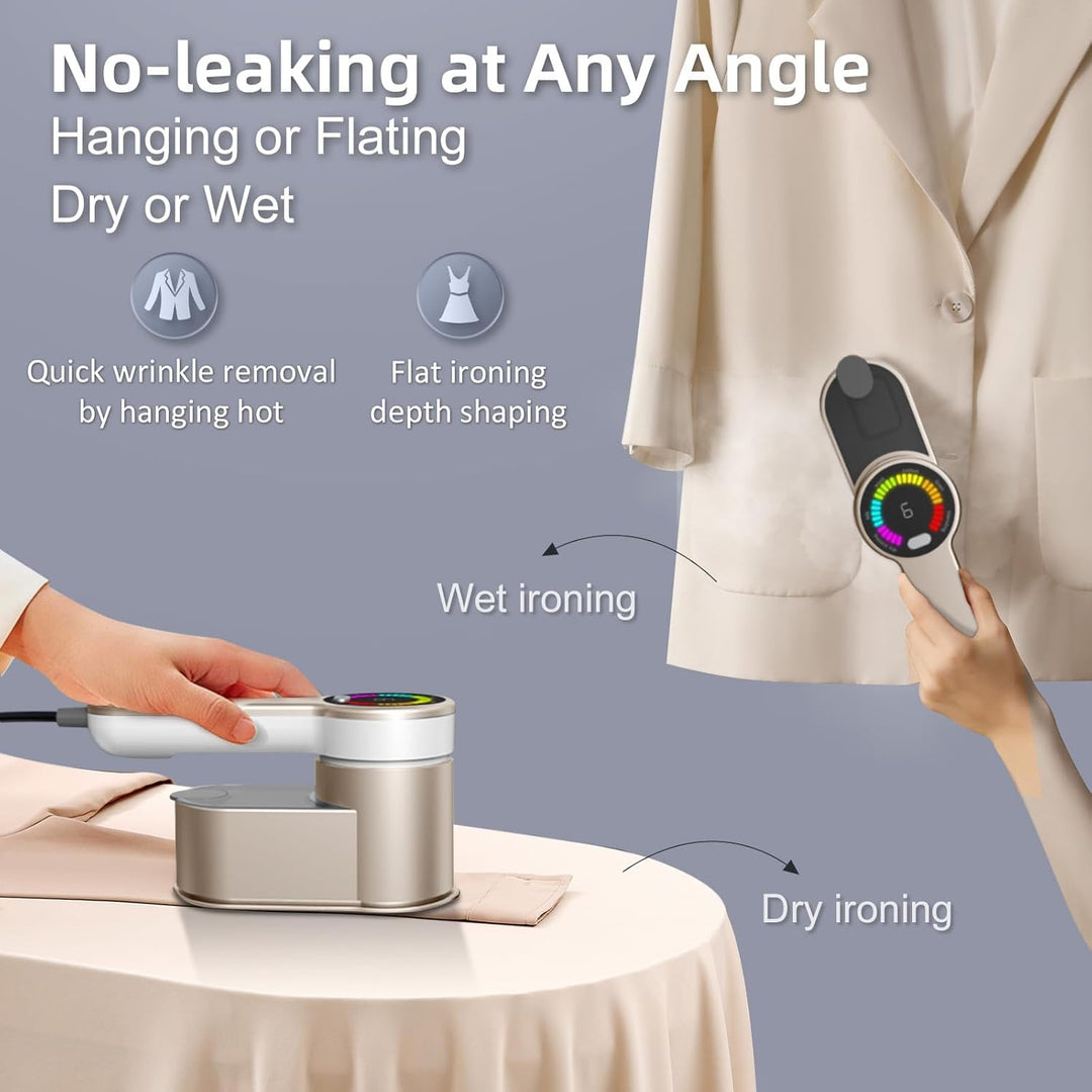 BowLift | Portable Travel Steamer Iron 1200W with 6 Modes and AU Plug