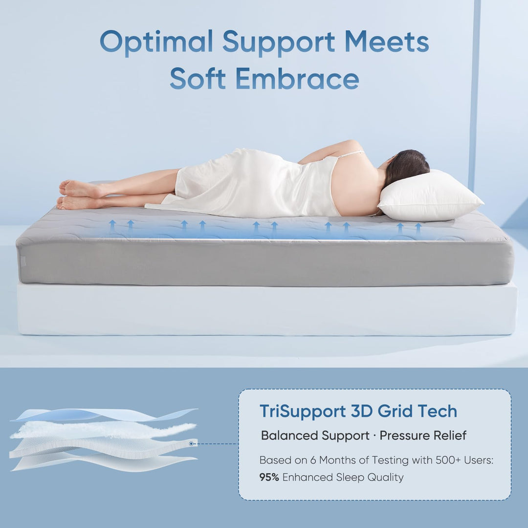 Stay Cool with Q-Max 0.5 — The Ultimate  3.0 Cooling Fitted Sheet by Elegear | Bowlift