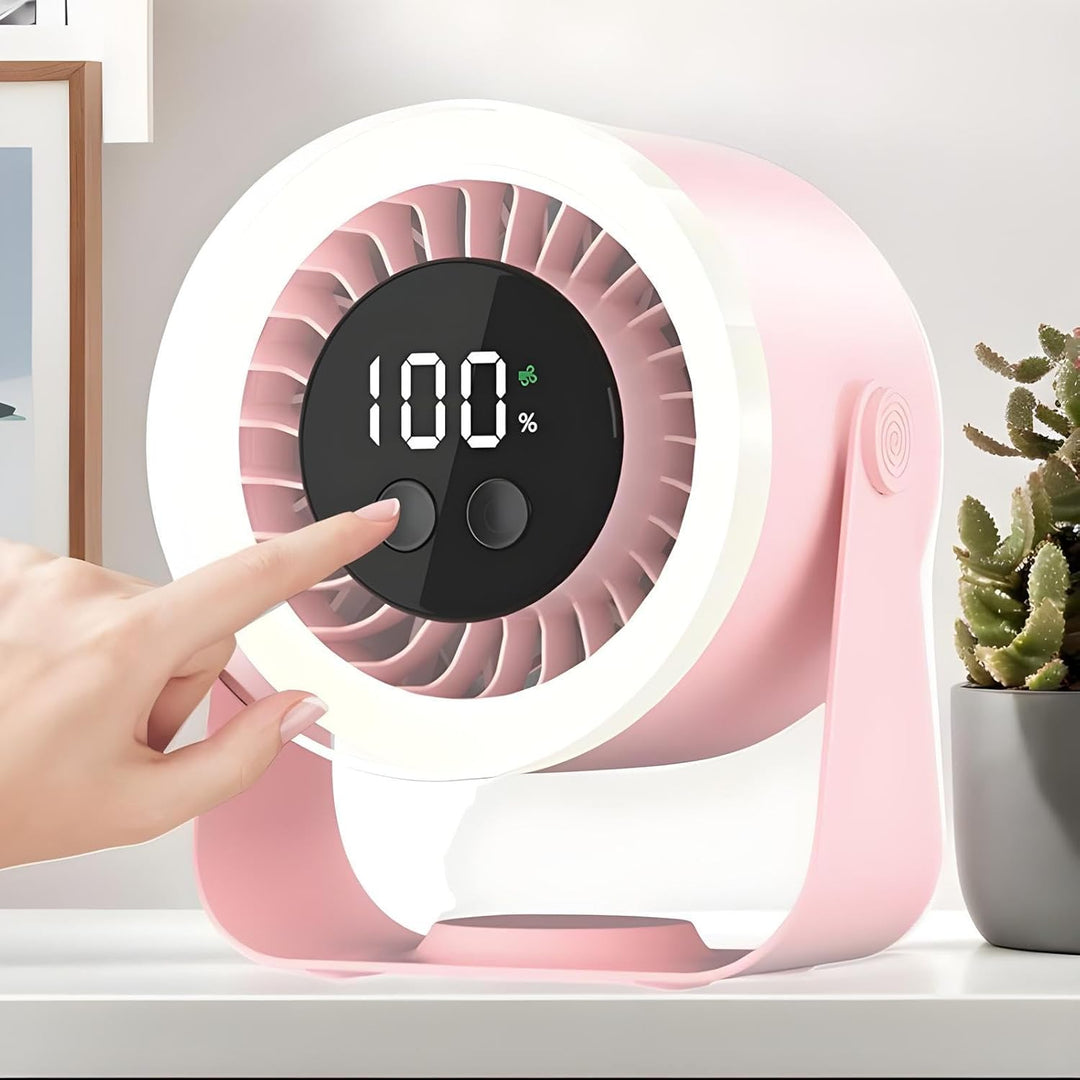 Silent Desk Fan – Auralis | Bowlift