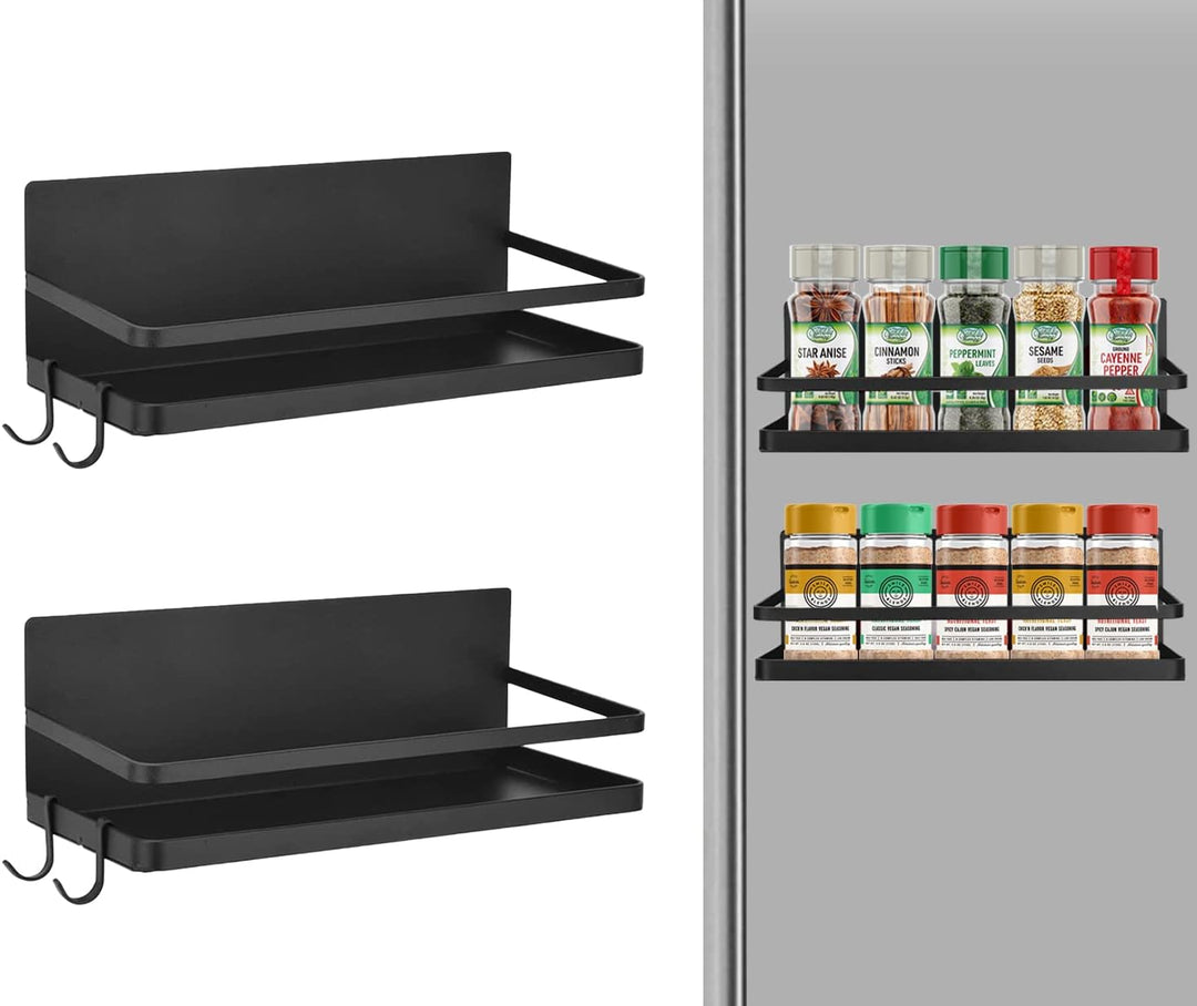 BowLift | No-Drill Magnetic Spice Rack Set – Vespera