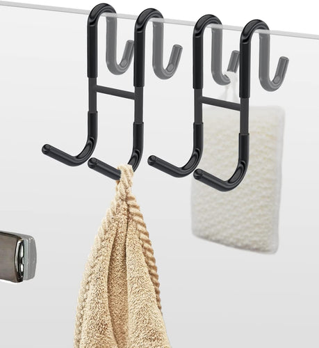 BowLift | Rust-resistant door-mounted shower hook – Strong multifunctional hanging hook