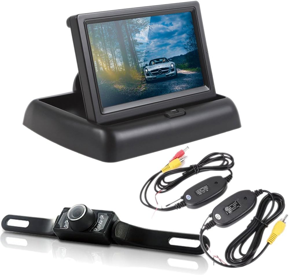 BowLift | Wireless Car Reversing Camera with 4.3" (10.9 cm) LCD Monitor – ParkSafe