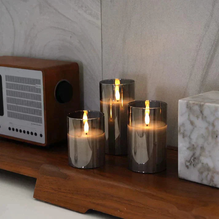 BowLift | CANDLY™ Three-Piece Set – Realistic LED Candles