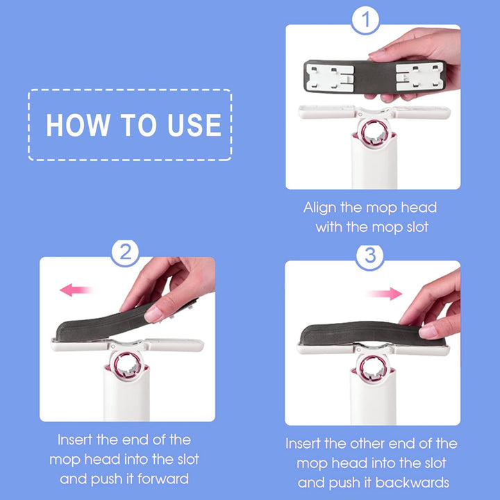BowLift | Portable Self-Squeeze Mini Mop – Arivon