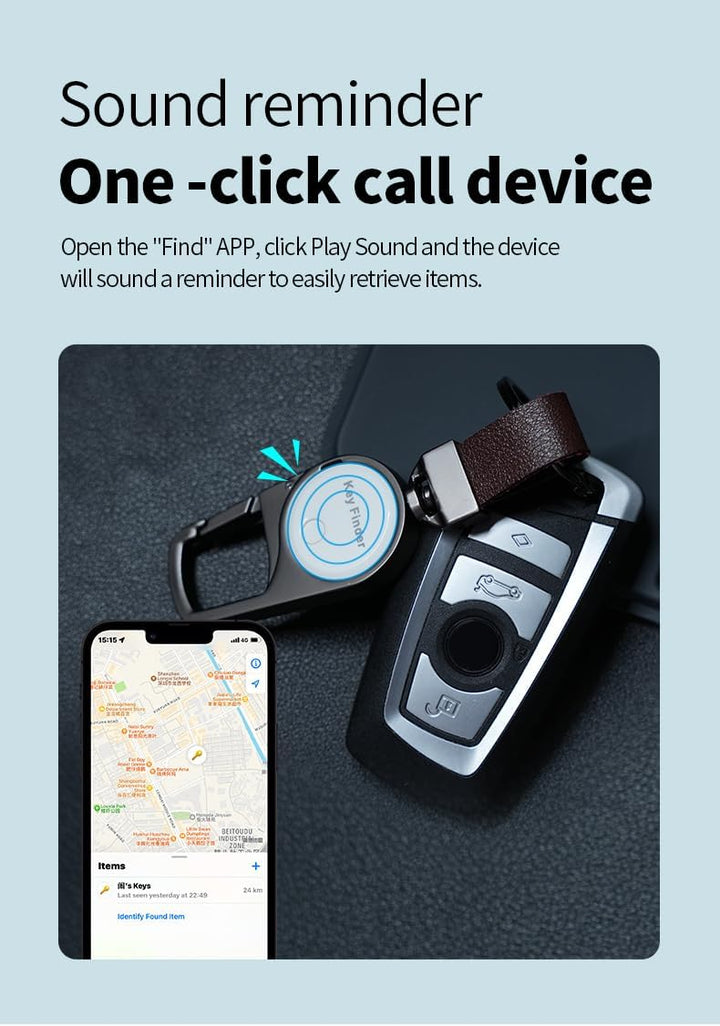 BowLift | Smart Anti-Lost Locator Keychain – Real-Time Tracking with Find My – Zeyora