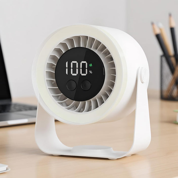 Silent Desk Fan – Auralis | Bowlift