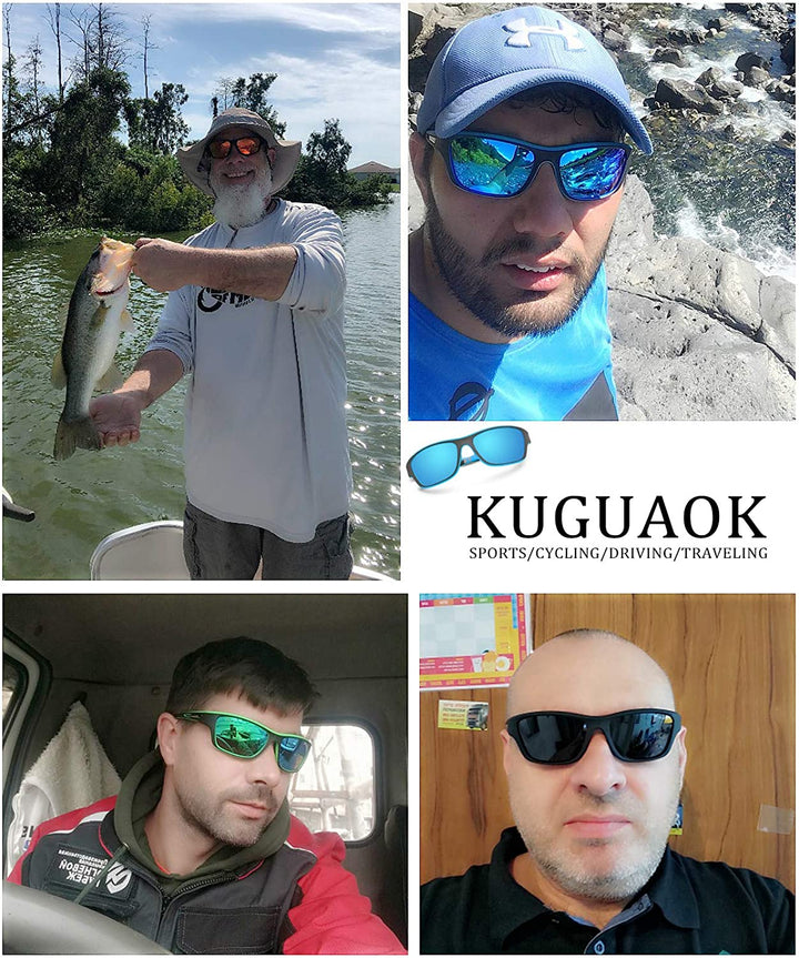 BowLift | Outdoor Sports Sunglasses with Anti-Glare, Polarized Lenses
