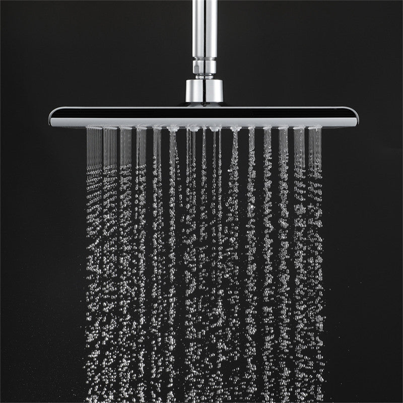 BowLift | Rectangular Fixed Shower Head Traditional Ceiling Mounted Shower Head