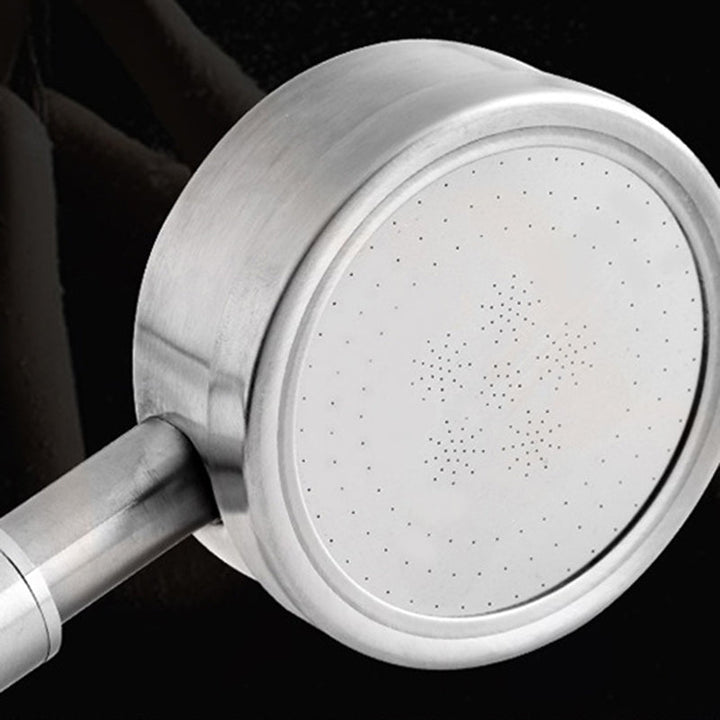 BowLift | Round Shape Handheld Showerhead Traditional Metal Wall Mounted Hand Shower