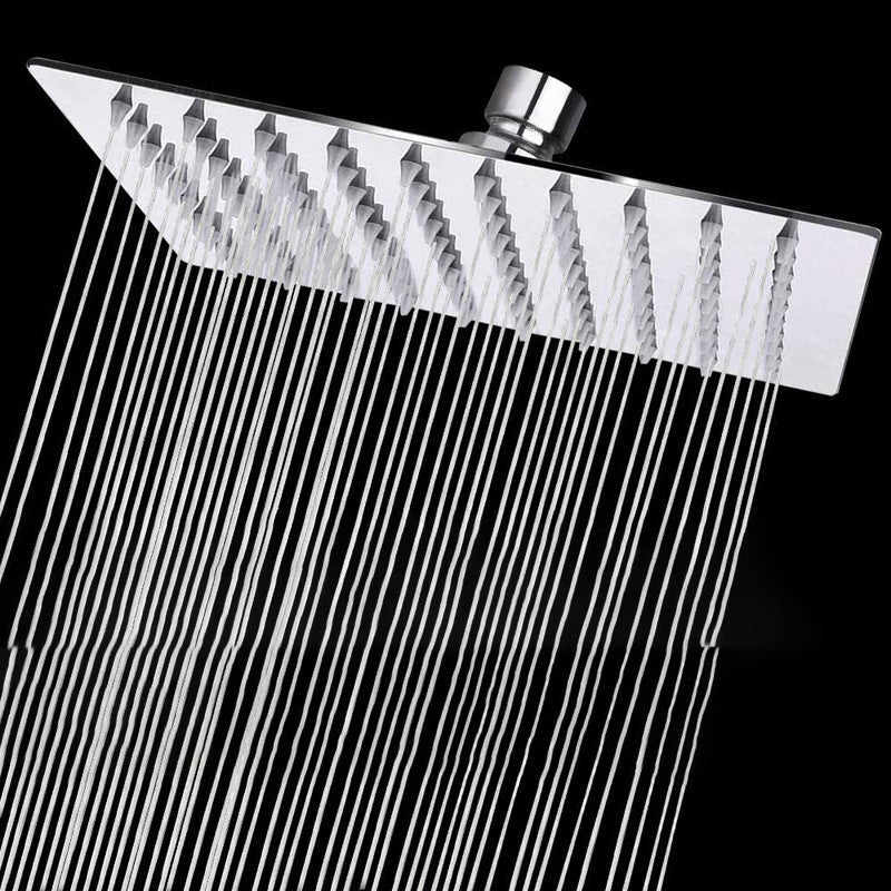 BowLift | Traditional Dual Shower Head Square Wall Mounted Dual Shower
