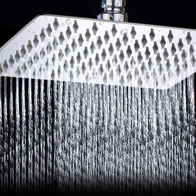 BowLift | Square Dual Shower Head Traditional Wall Mounted Metal Dual Shower Head