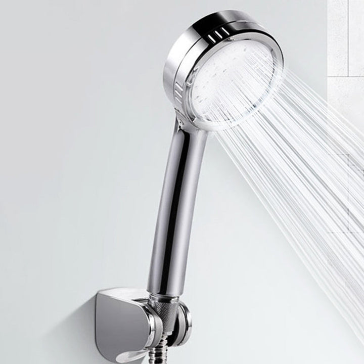 BowLift | Modern Style Round Handheld Shower Bathroom Metal Wall-Mounted Hand Shower