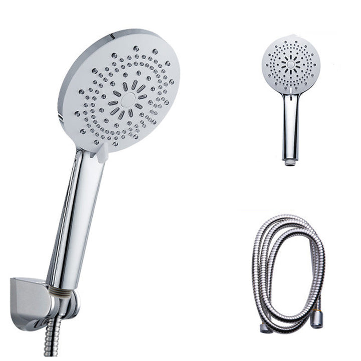 BowLift | Modern Style Round Handheld Shower Bathroom Metal Wall-Mounted Hand Shower