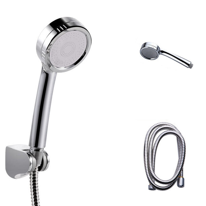BowLift | Modern Style Round Handheld Shower Bathroom Metal Wall-Mounted Hand Shower