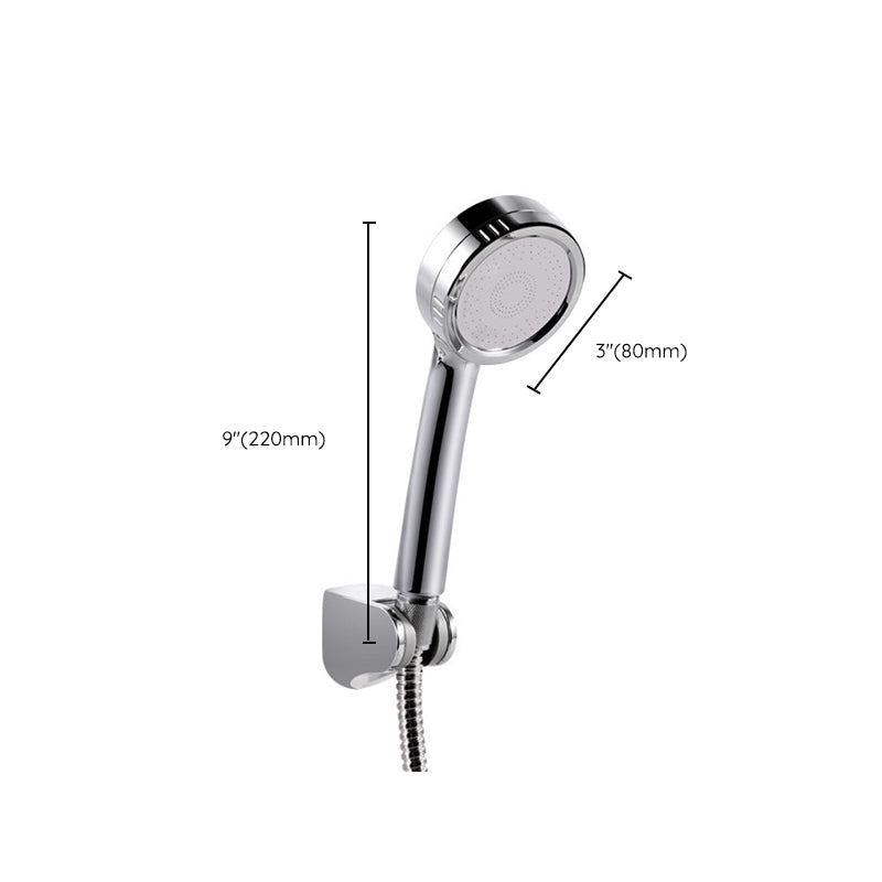 BowLift | Modern Style Round Handheld Shower Bathroom Metal Wall-Mounted Hand Shower