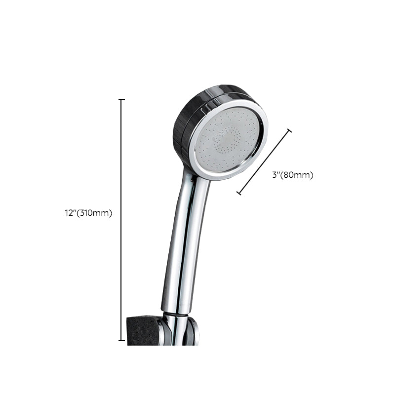 BowLift | Modern Style Round Handheld Shower Bathroom Metal Wall-Mounted Hand Shower