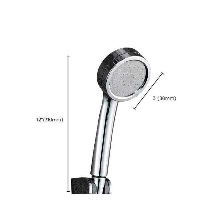 BowLift | Modern Style Round Handheld Shower Bathroom Metal Wall-Mounted Hand Shower