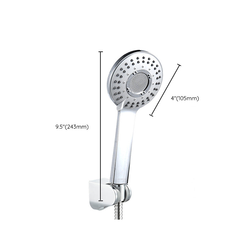 BowLift | Modern Style Round Handheld Shower Bathroom Metal Wall-Mounted Hand Shower