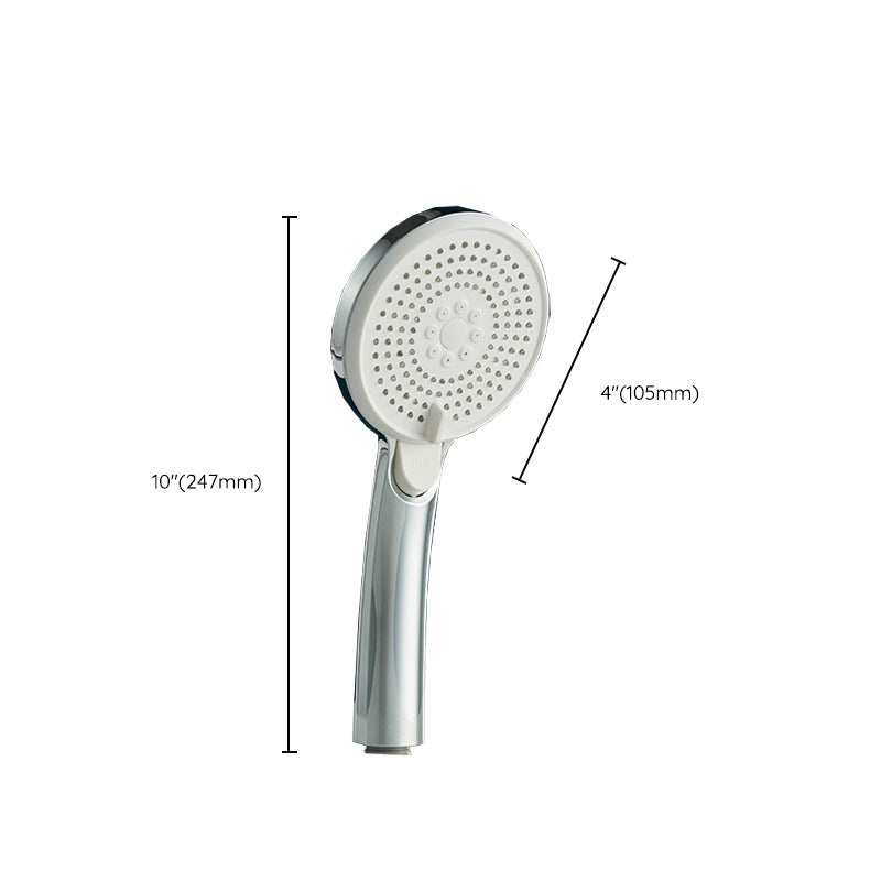 BowLift | Modern Style Round Handheld Shower Bathroom Metal Wall-Mounted Hand Shower