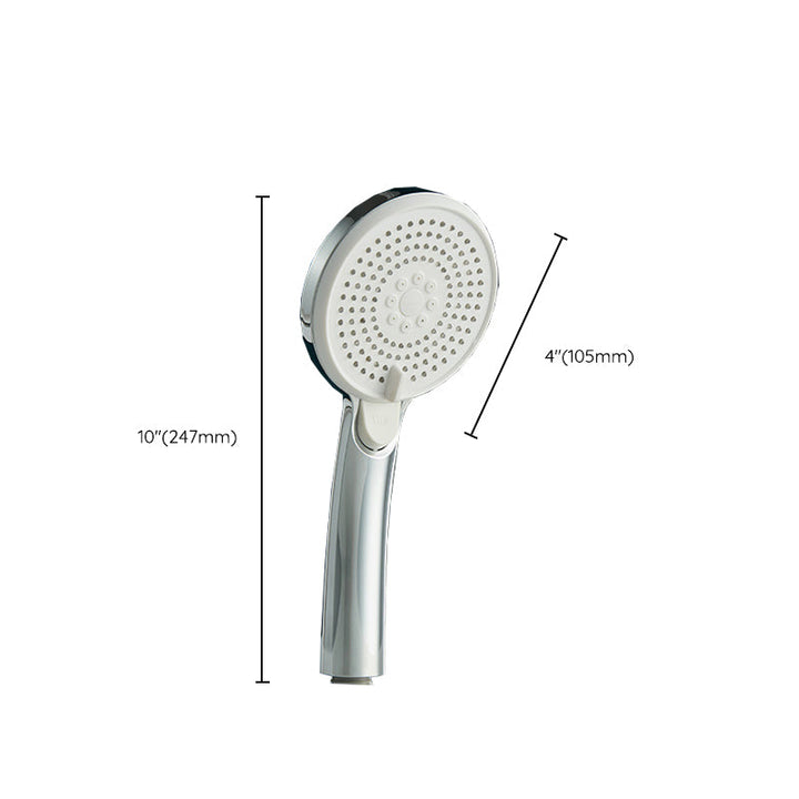 BowLift | Modern Style Round Handheld Shower Bathroom Metal Wall-Mounted Hand Shower