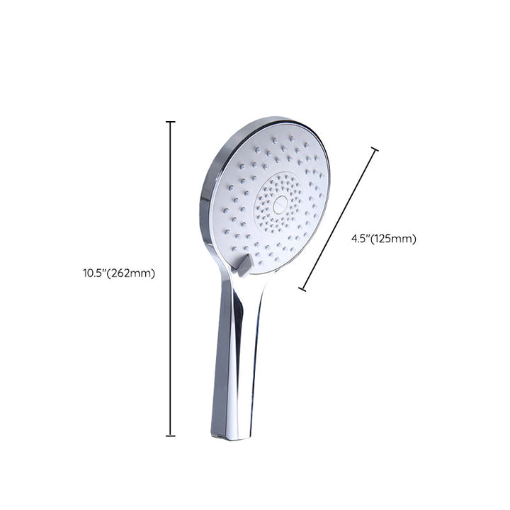 BowLift | Modern Style Round Handheld Shower Bathroom Metal Wall-Mounted Hand Shower