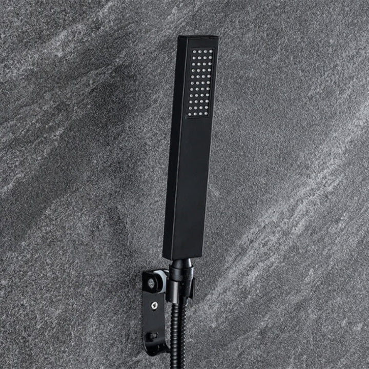 BowLift | Traditional Square Dual Shower Heads Metal Wall Mounted Dual Shower Heads
