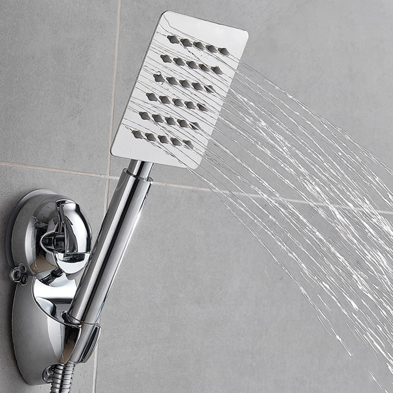 BowLift | Square Metal Double Shower Heads Modern Shower with Shower Hose