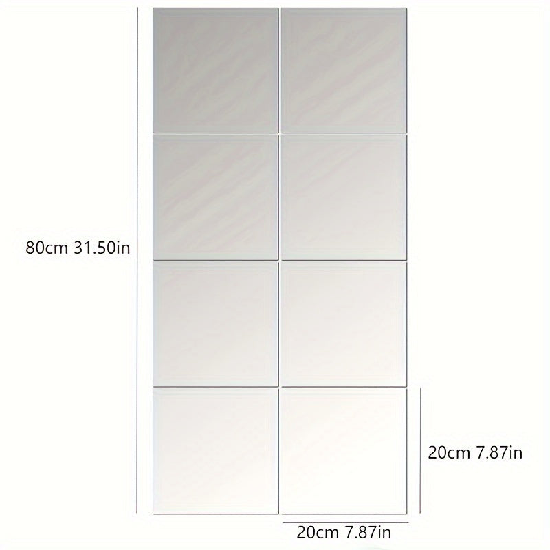 EleganceMirror – Luxury 3D Acrylic Mirror Tiles Set Bowlift