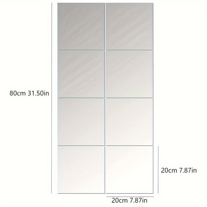 EleganceMirror – Luxury 3D Acrylic Mirror Tiles Set Bowlift