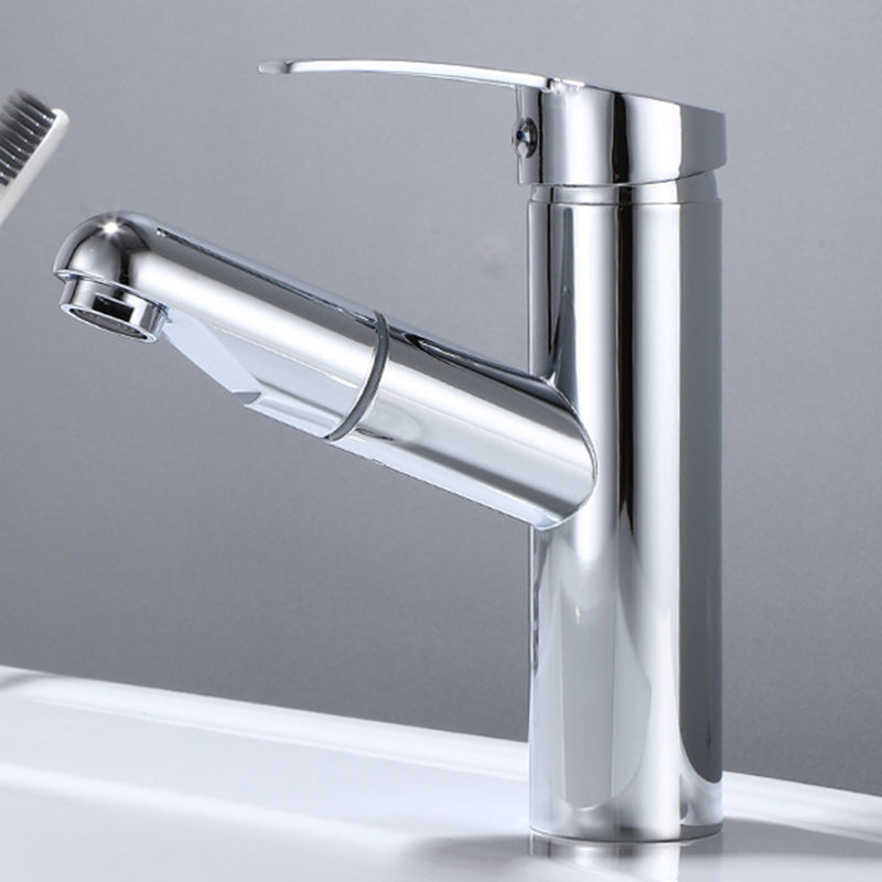 BowLift | Modern Sink Faucet Uniform Color Metal Sink Bathroom Faucet
