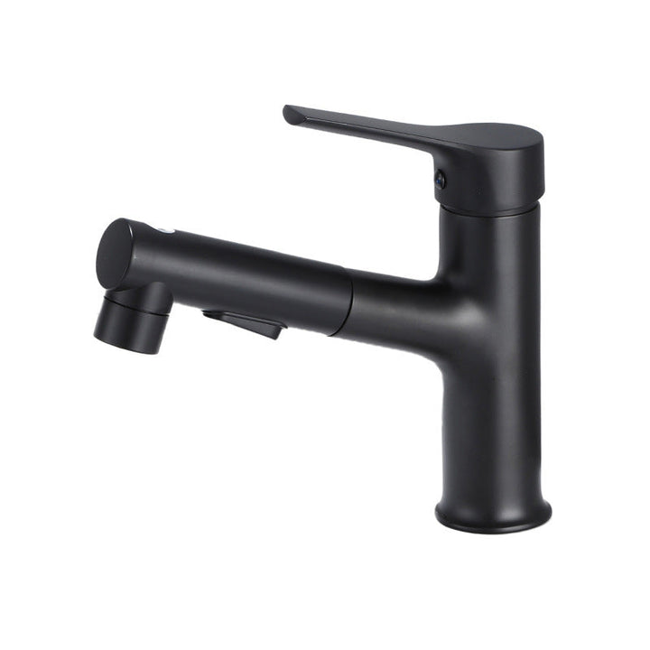 BowLift | Modern Sink Faucet Uniform Color Metal Sink Bathroom Faucet