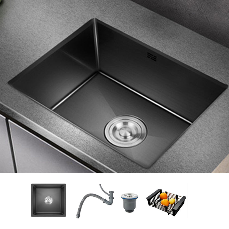 BowLift | Classic sink made of stainless steel built-in sink with scratch-resistant basin for the kitchen