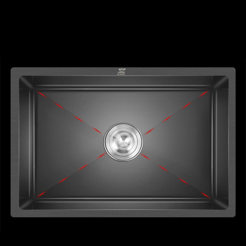 BowLift | Classic sink made of stainless steel built-in sink with scratch-resistant basin for the kitchen