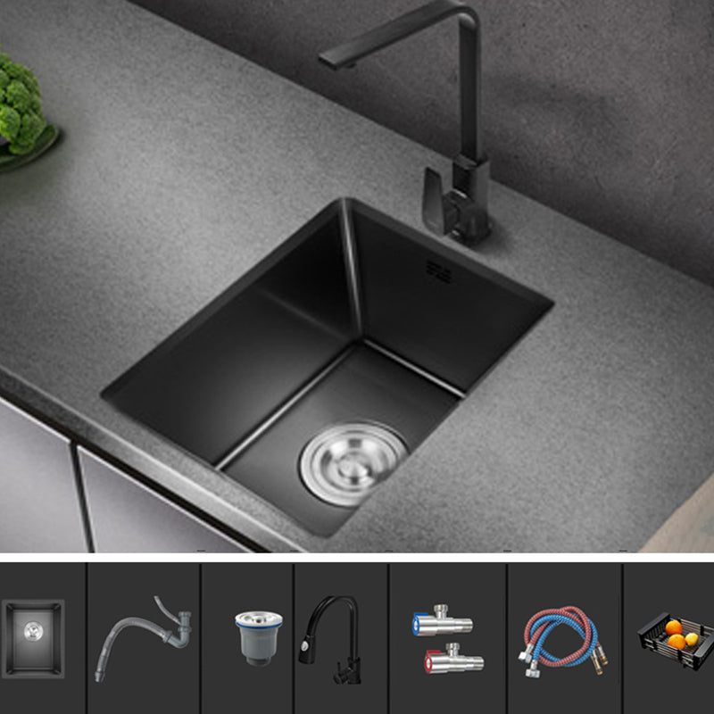 BowLift | Classic sink made of stainless steel built-in sink with scratch-resistant basin for the kitchen