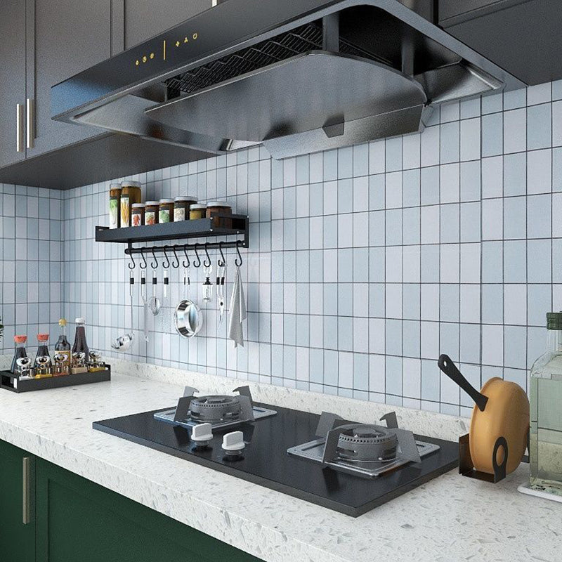 BowLift | Square Grid Peel and Stick Tile PVC Mosaic Tile for Kitchen Backsplash