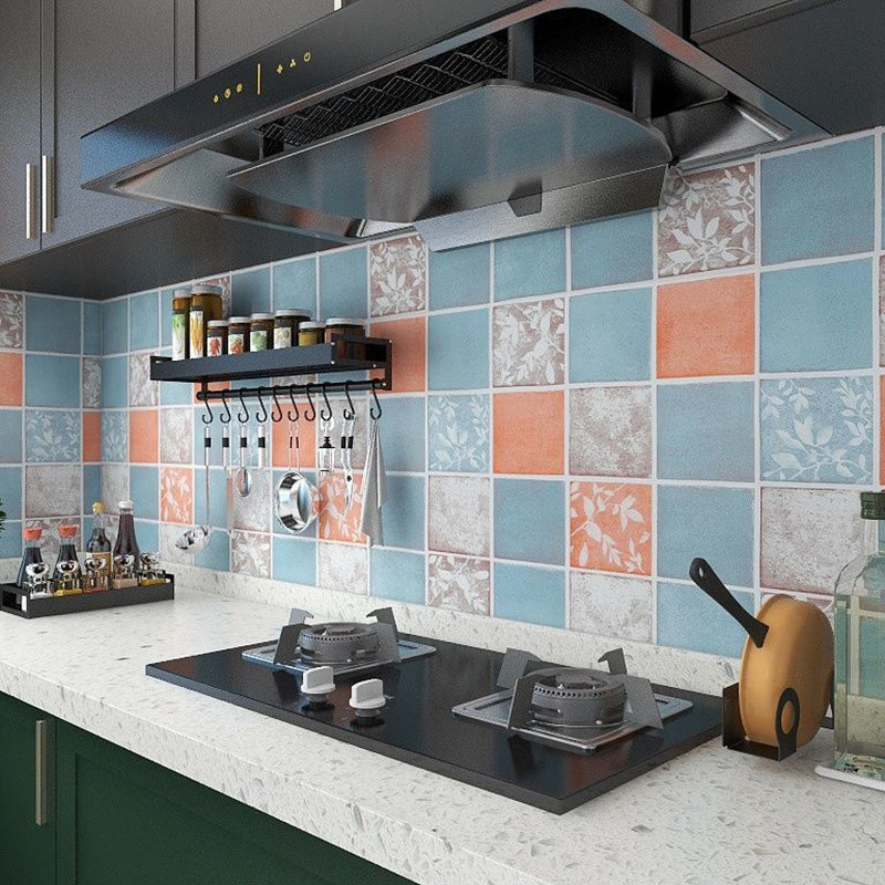 BowLift | Square Grid Peel and Stick Tile PVC Mosaic Tile for Kitchen Backsplash
