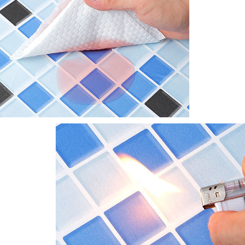 BowLift | Square Grid Peel and Stick Tile PVC Mosaic Tile for Kitchen Backsplash