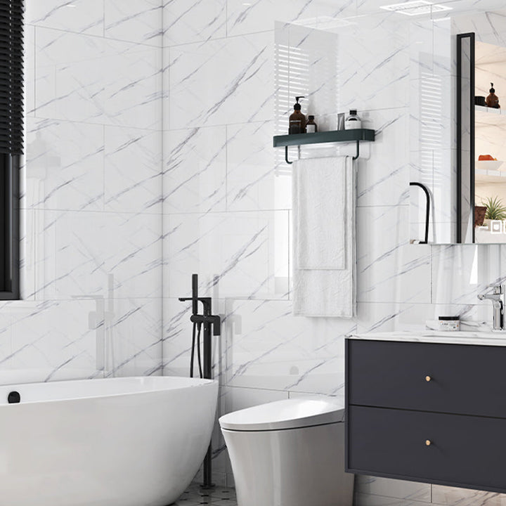 BowLift | Rectangular Peel-and-Stick Tiles PVC Single Tile for Kitchen and Bathroom